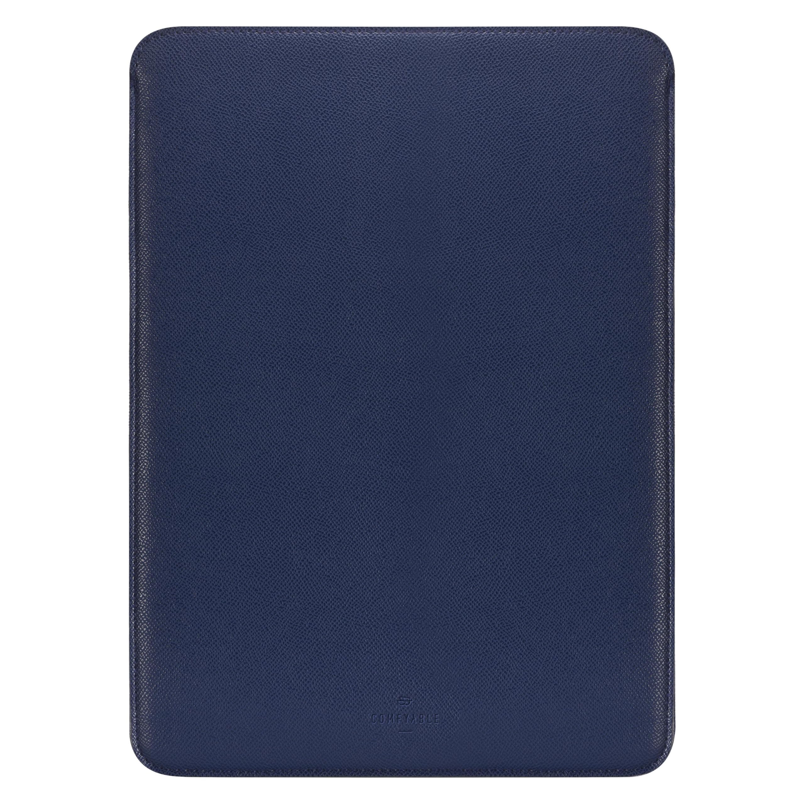 

Comfyable Slim Laptop Sleeve for 15 MacBook Air (M4 2025, M3 2024, A3114 & M2 2023, A2941), Faux Leather Protective Case, Midnight Blue