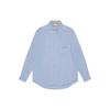 Gucci Shirts Men's Blue Lapel Moderate Other 742711-ZANVG-4069