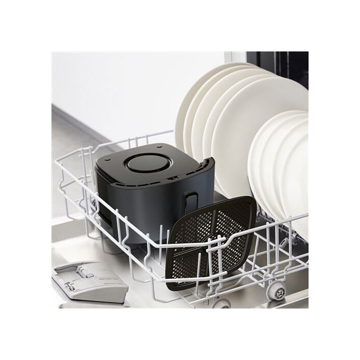 Friteuse à air chaud/four à halogène - Moulinex - EZ245B - Noir - 1500 W - 5 l