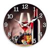 12 Inch Vintage Wooden Clock Coffee Shop Bar Living Room Bedroom Silent Wall Clock Home Decoration Quartz Clock Holiday Gift