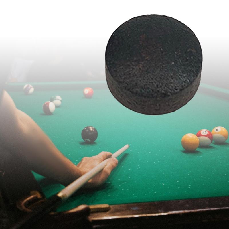 10Pcs Billiard Pool Cue Tips Replacement Cue Tips Billiard Pool Stick Tips for Billiard Snooker Pool Cue Easy to Use