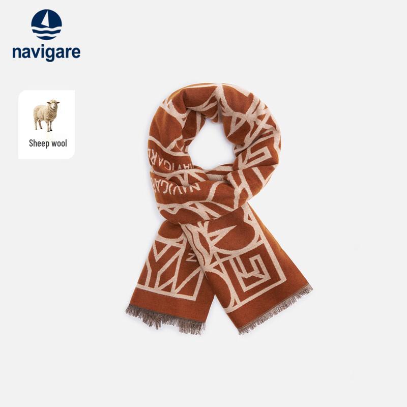 Navigare Unisex Wool-Blend Scarf