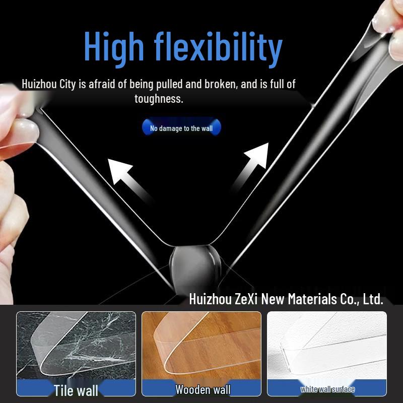 Nano Magic Double-Sided Transparent Acrylic Tape: Strong, Traceless, and High Viscosity