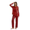 Christmas Prints Family Matching Long Sleeve Tops+Pants Set Family Matching Sets
