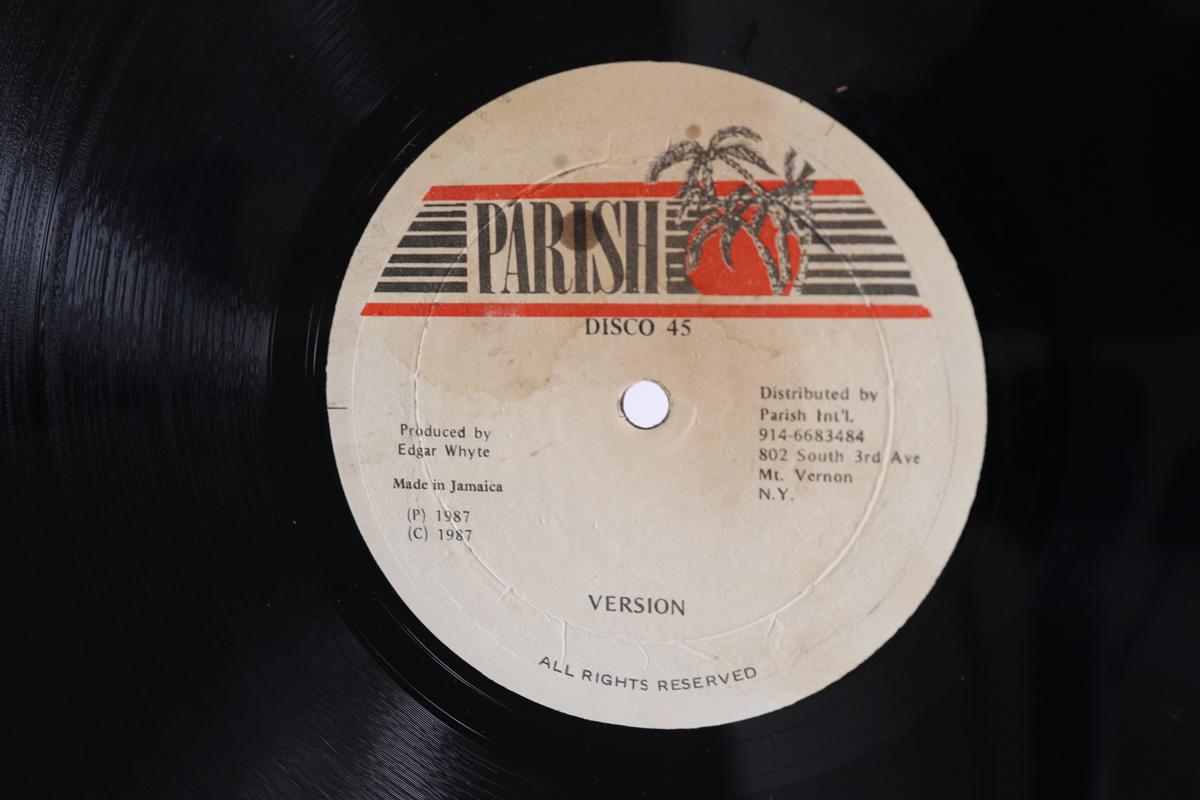 

12inch Record EVERTON CHAMBERS LILLY MELODY Hold Yuh Corner Come Too Quick NONE PARISH 1987 Jamaica Reggae Ska Dub Used