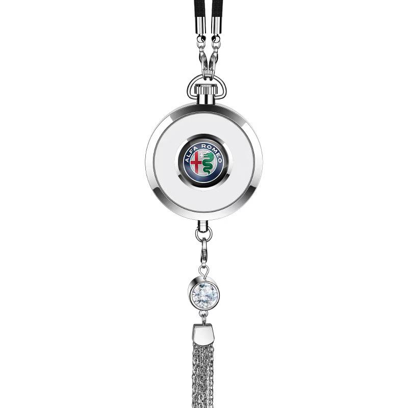 

For Alfa Romeo Car Rearview Mirror Perfume Pendant Fragrance Hanging Accessories For Alfa Romeo 156 159 147 4C 8C 166 Giulia Giu