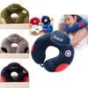 Ultimate Comfort Airplane Inflatable Neck Pillow With Ergonomic U-shape Design