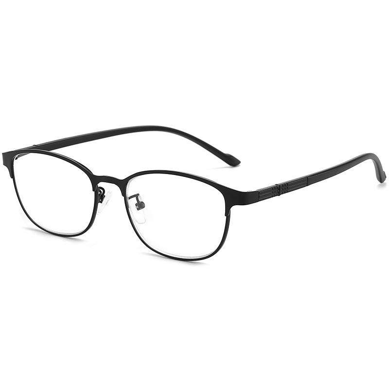New Metal Frame Reading Glasses High-definition Anti-blue Light Reading Glasses In The Elderly Eye Care Fashion Reading Glasses