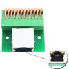 Screw Terminals RJ45 Female Sockets DIN Rail Adapter With LED Light For Industrial Networkings Connectivitys