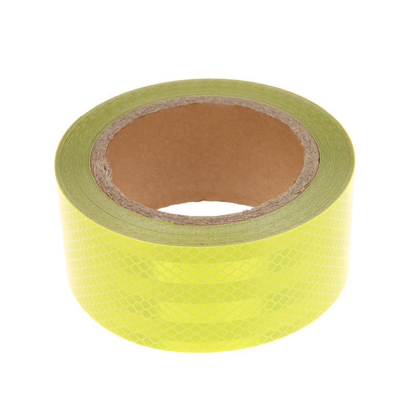 High Intensity Reflective Adhesive Tape 5Cm*10M Diamond Grade Red White Yellow Waterproof Car Stickers Reflectors Strip For Truc