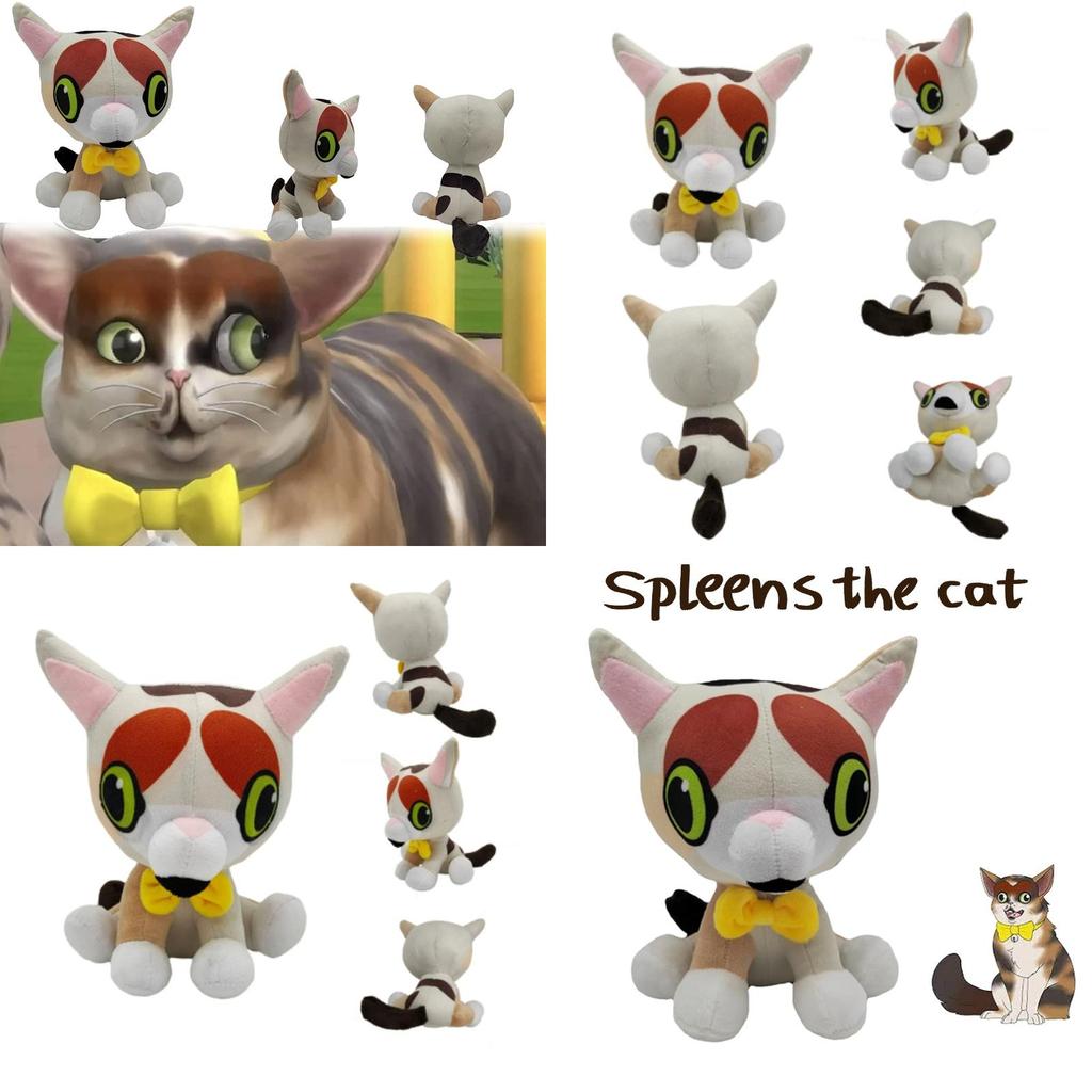 Soft And Safe Spleens The Cat Plush Toy For A Comfortable Sleep