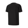 Puma Essentials Logo Casual Round Neck Short Sleeve T-Shirt Men Tops Black 586666-01
