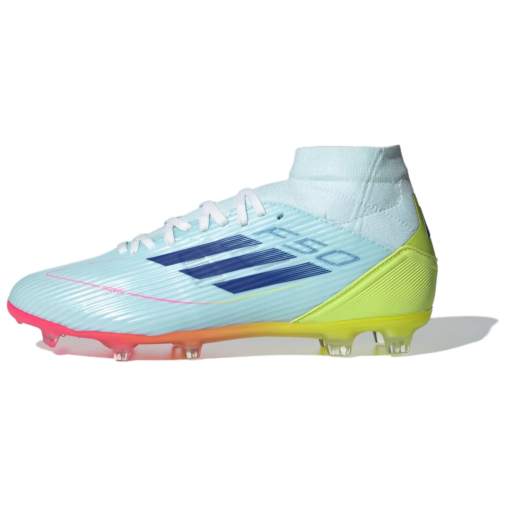 Adidas F50 Comfortable Versatile Shock Absorbing Non-Slip Durable Soccer Shoes Women Soccer Shoes Blue IH0192 39⅓