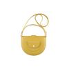 Adjustable Strap Leather Handheld Shoulder Crossbody Bag Small Women Bags Yellow PXAWVF61845DAH