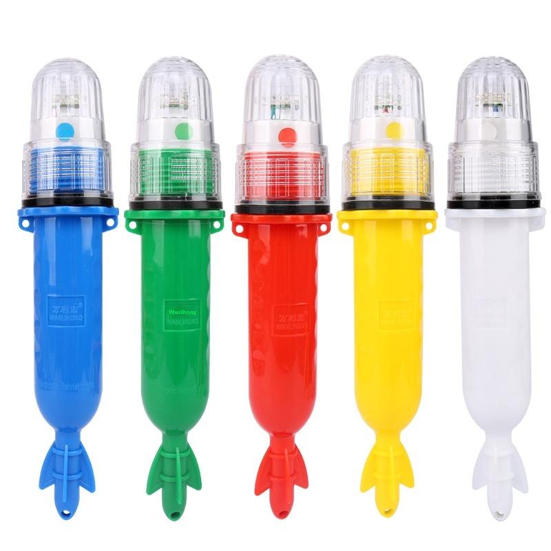 Fishing Light 15cm LED Underwater Signal Blinker for Saltwater Freshwater Boat Pier Night Fishing Enhanced Range