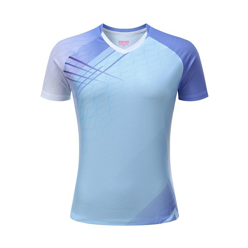 Women Men Badminton Shirts Shorts Set Quick Dry Breathable Team Sportswear Training Competition