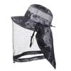 Face Neck Protection Mosquito Hat Repellent Protection Bucket Hat Insect Bee Protection Foldable Insect Proof Cap Jungle Farm