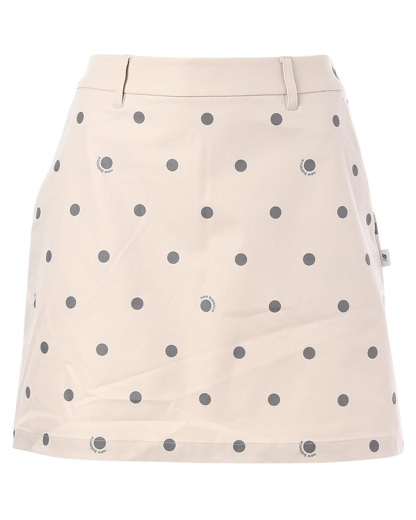 New Balance Golf Skirt Polka Dot 2 Women's (4-Way Stretch, Pattern) / 012-5134505 041_Beige [L]