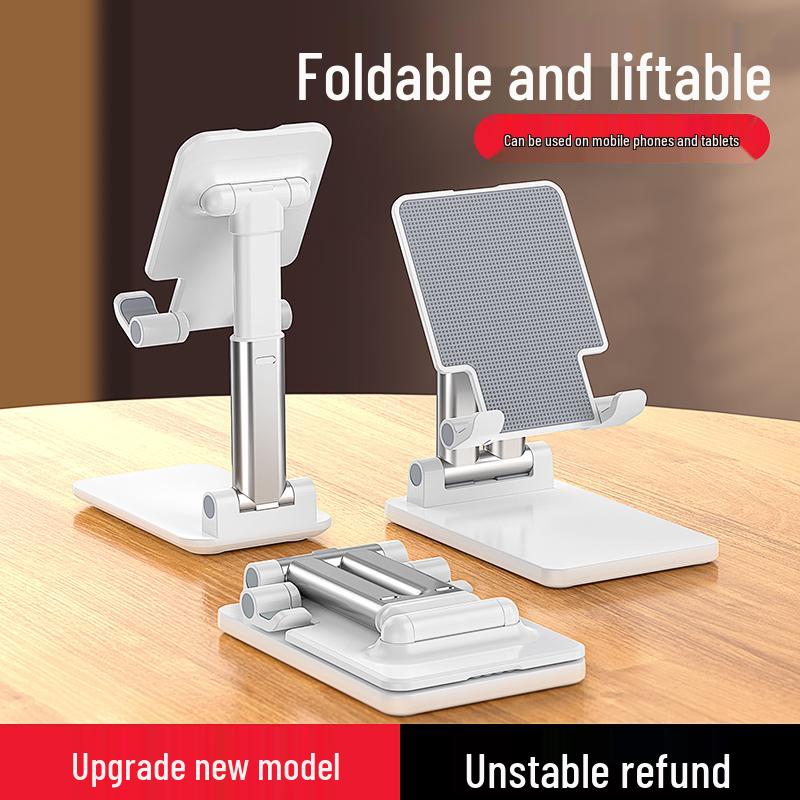 Adjustable, Foldable Desktop Phone Stand for Streaming, Online Classes, and More - Perfect for Influencers and Everyday Use