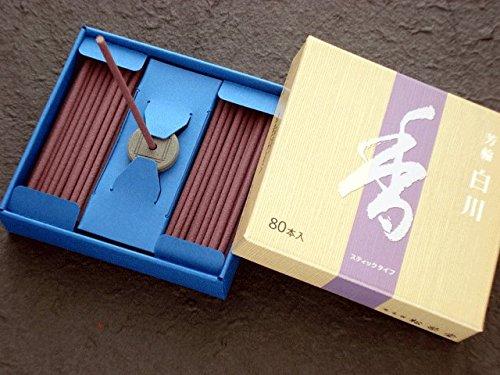 

Shoyeido Shirakawa 80-stick incense sticks, economical size