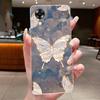 Jelly Case For OPPO A17K A17 CPH2477 CPH2471 Capa Flower Butterfly Bow Phone Cases OppoA17 A 17 17K 4G Soft Silicone TPU Cover