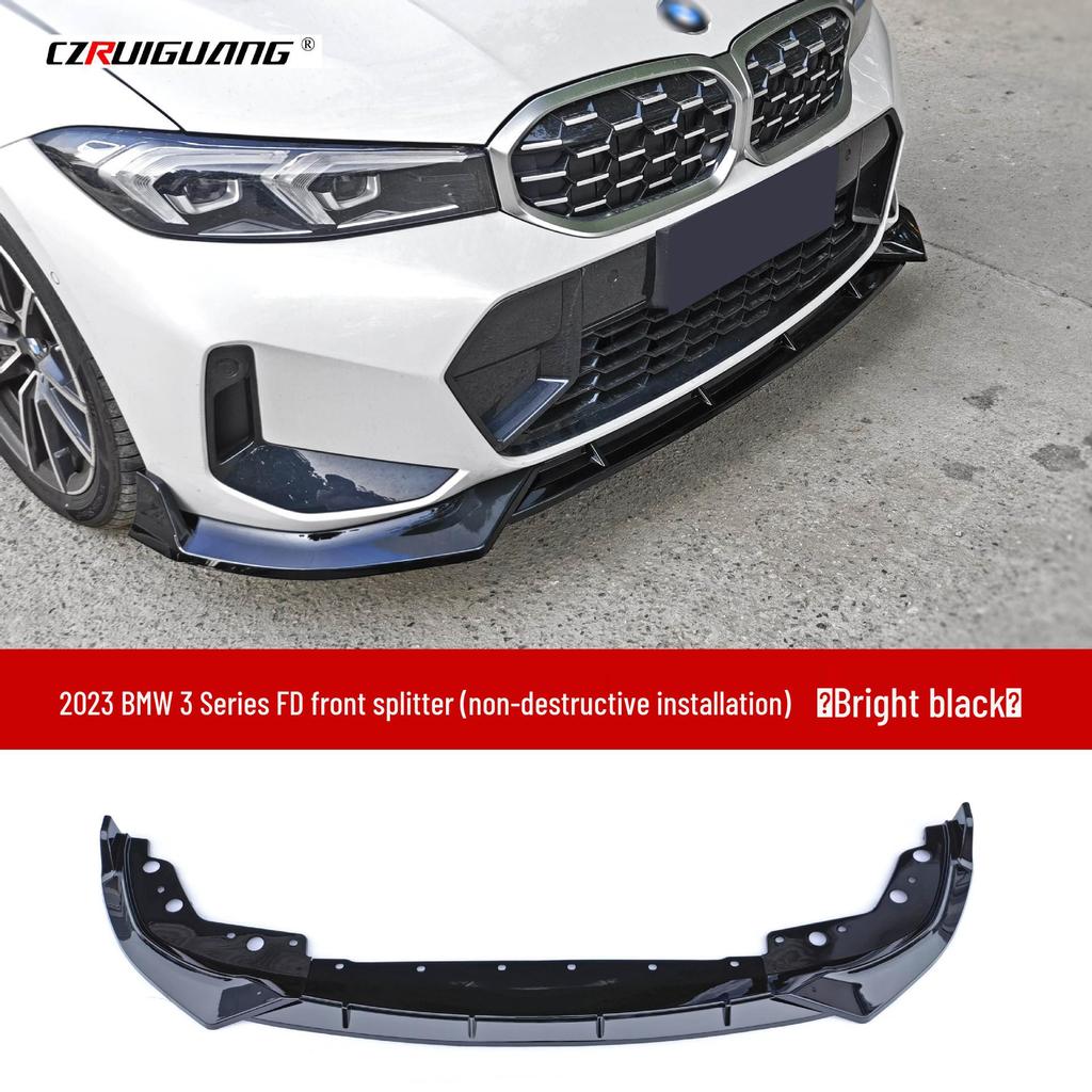 BMW 3 Series G20 (2020-2023) Rear Spoiler & FD Front Lip Diffuser Kit with Non-Destructive Installation