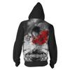 2021 One Piece Anime 3D Print Zipper Hoodie for Men