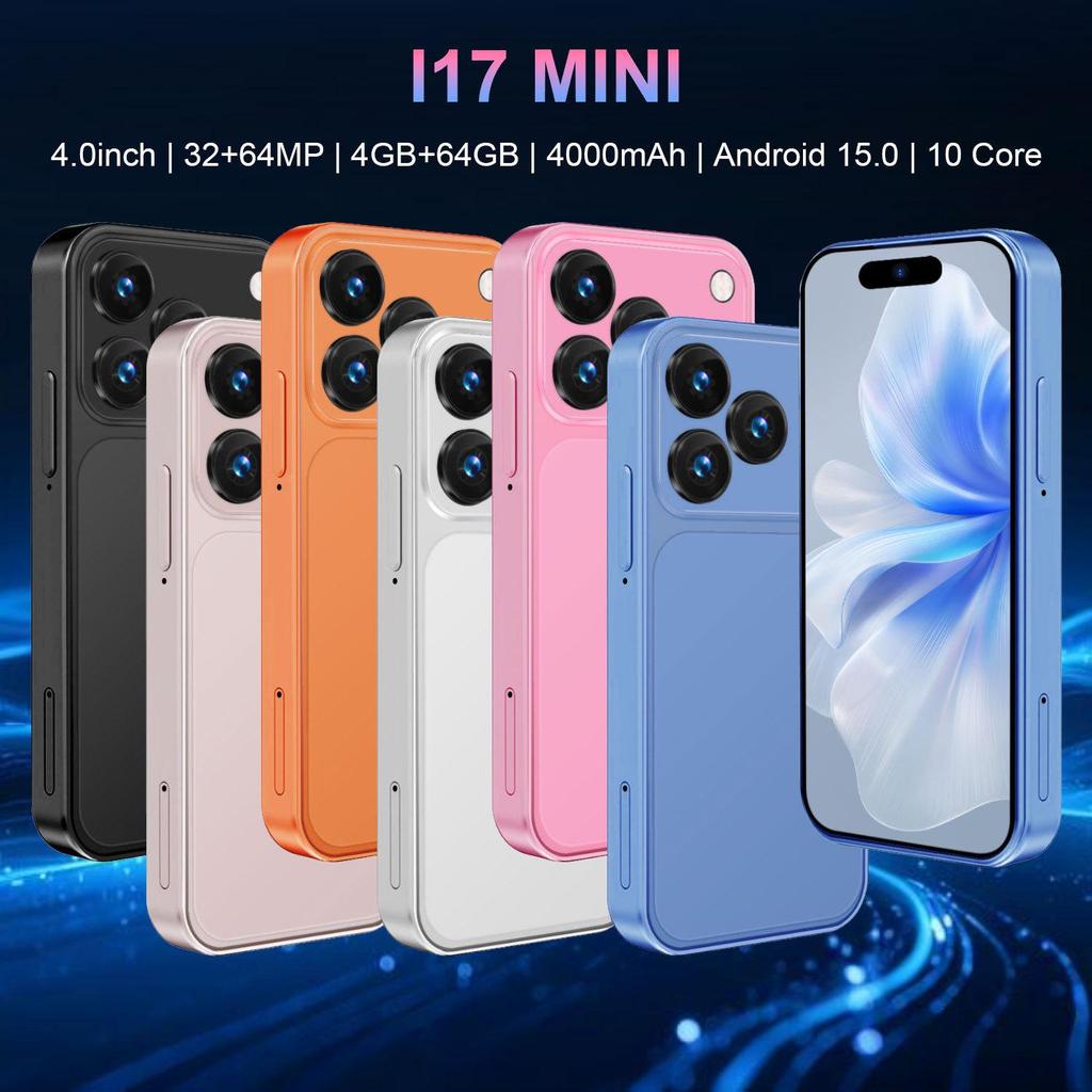 2024 i17 Mini Android Smartphone 4+64GB