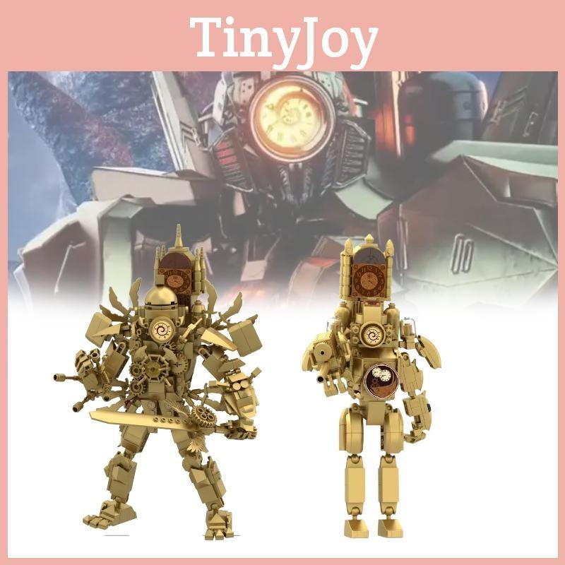 Toylet Clockman Skibidi Game Series Building Blocks Toys Children Gift Festival