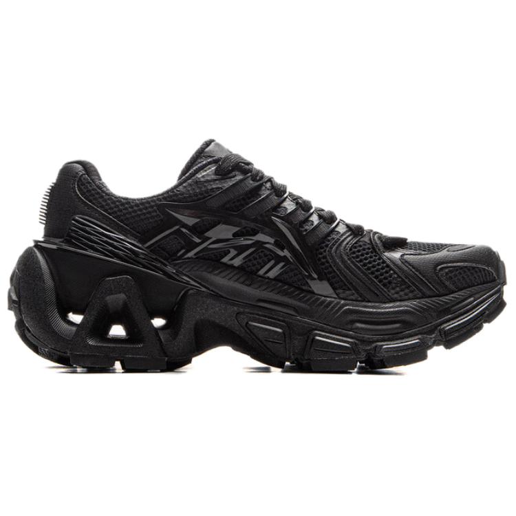 Li Ning Simple Comfortable Lie Jun ACE 3.0 Wear-Resistant Shock Absorbing Low-Top Lifestyle Casual Shoes Unisex Casual Shoes Black AZGV151-3