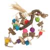 Parrot Chewing Toys Bird Climbing Hanging Toy for African Grey Macaws Cockatoosand Most of Parrots