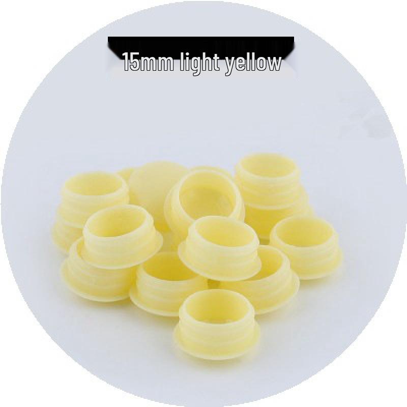 Plastik Vida Dişli Delik Tıpa - Mobilya Menteşeleri ve Donanımlar İçin Dekoratif Kapak