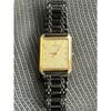 Used SEIKO Seiko Quartz Vintage Watch Gold Square