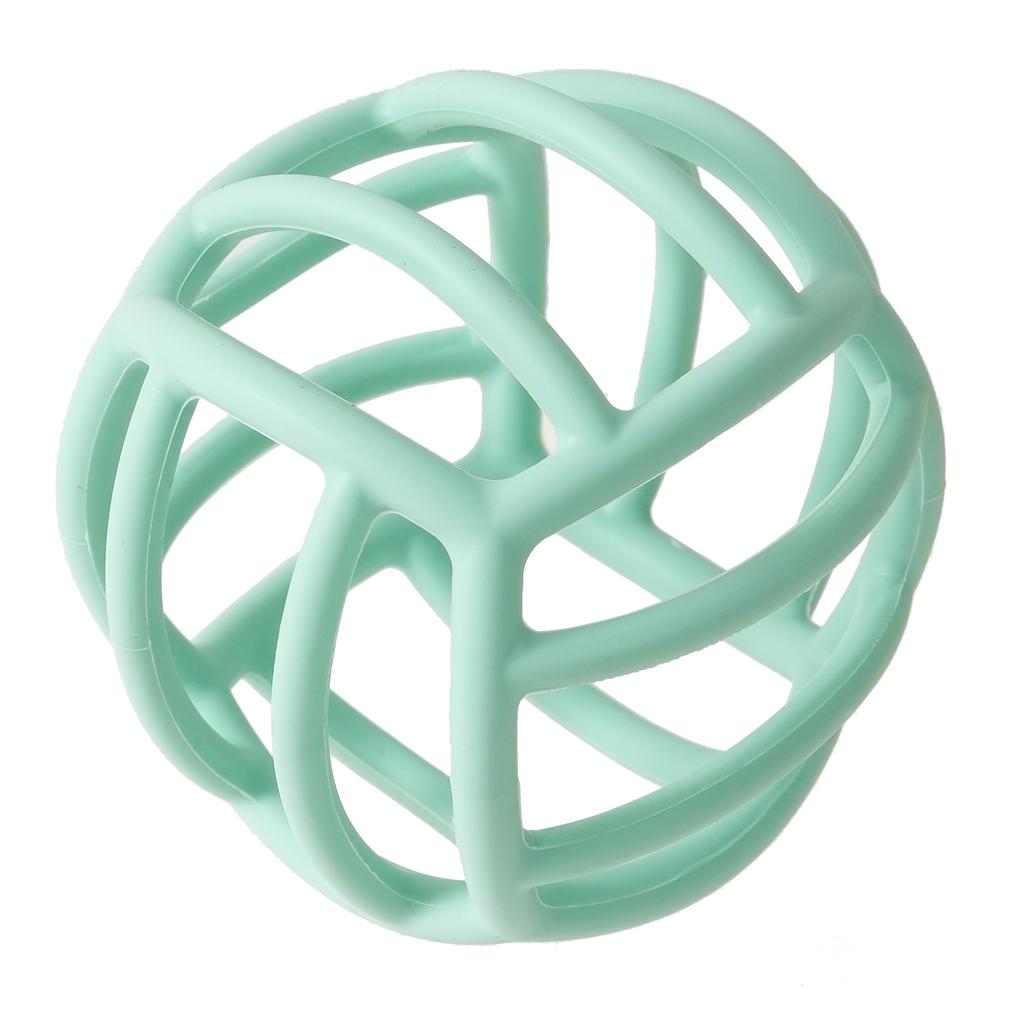 Color Kids Baby Silicone Teether Toy BPA Free Baby Ball Toys Teething Chewing Toy Silicone Teething Toys Baby Accessories