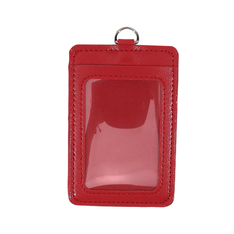 Simple Chest Card Holder Multi Slot PU ID Card Holder Practical and Durable Factory Work Card Student Card Holder