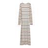 Metal Color Line Stripe Top 1131817 Casual Trousers 1131819 Long Dress 1131816