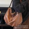 Retro Niche Underarm Bag Women 2025 New Trendy Korean Niche Dumpling Bag Large Capacity Messenger Bag Saddle Bag