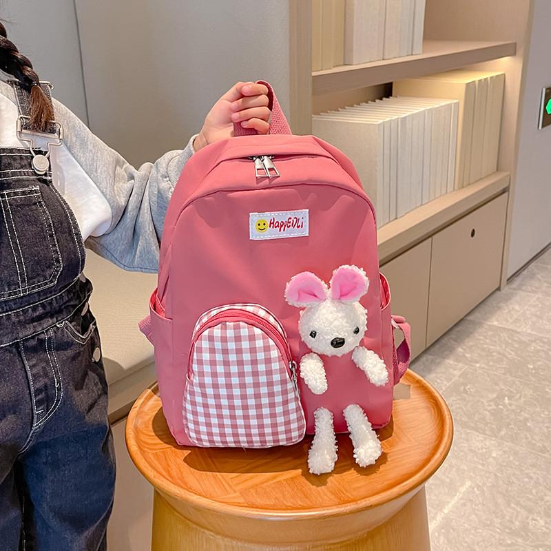 Childrens Trendy Cartoon Backpack With Waterproof Durable Material For Kindergarten Use