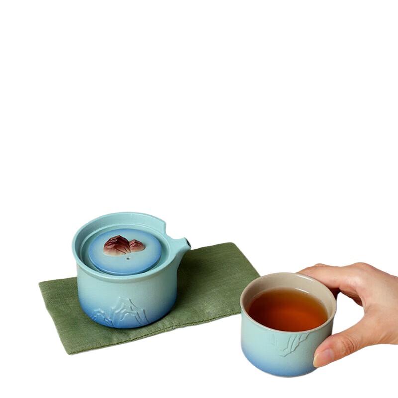 

Lu Bao Distant Mountain Ceramic Portable Tea Maker
