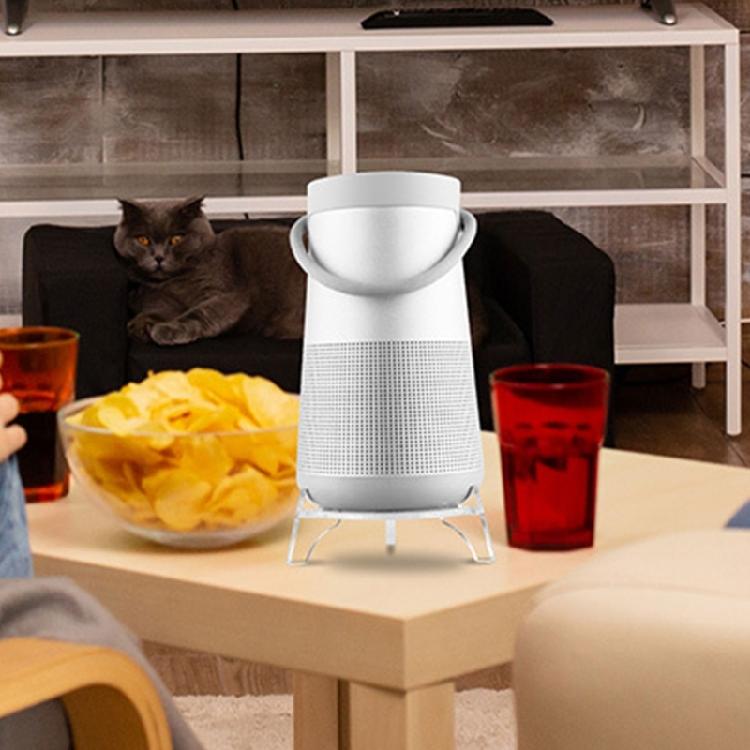Durability Acrylic Speakers Base Contemporary Speakers Base Stand with AntiSkid Pad for Secure Placement Desk Decors
