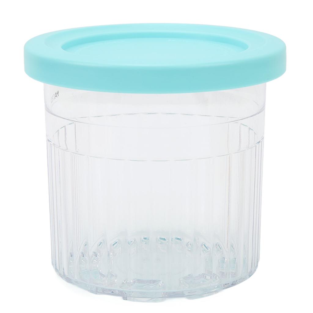 Eiscreme-Pintbehälter, 4 Stück, 600 ml, wiederverwendbare Gefrierbehälter für Lebensmittel, für NC299AMZ NC300s
