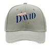 Authentic David StateUnisext Typography Sandwich Baseball Cap Sun Cap Outdoor Workouts Hat