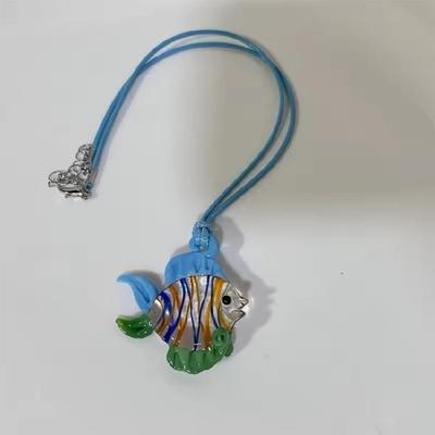 Elegante Fischanhänger Halskette Verstellbare Kette Halskette Anhänger Halskette Modeaccessoire Geschenk für Frauen und Mädchen