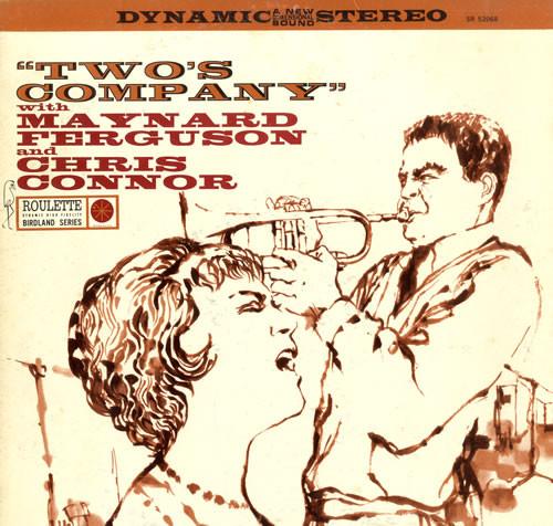 

Виниловая пластинка MAYNARD FERGUSON CHRIS CONNOR Twos Company R52068 Roulette 1961 США Джаз Б/у