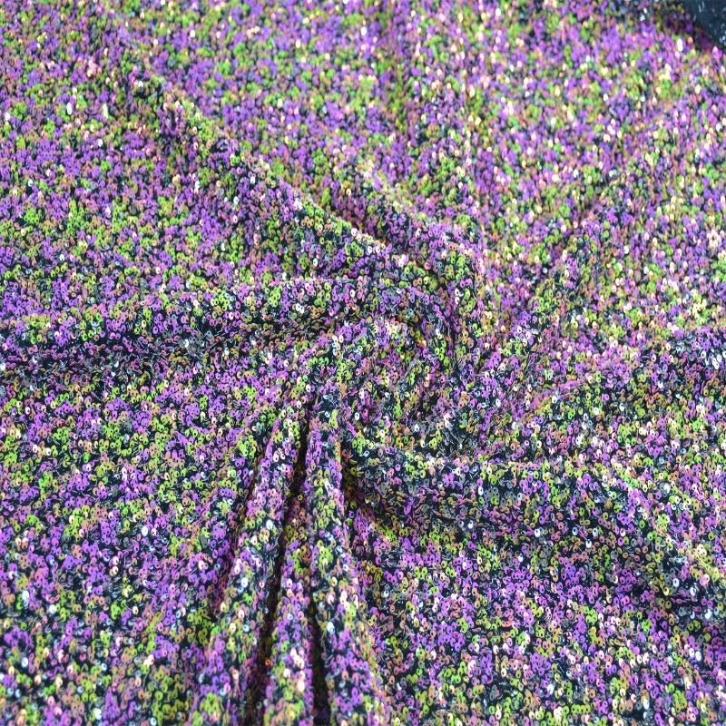 26 Colors 3mm High-Density Glitter Sequin Fabric Christmas Wedding Decoration Dress Handbag Accessories Trimming Cloth Material