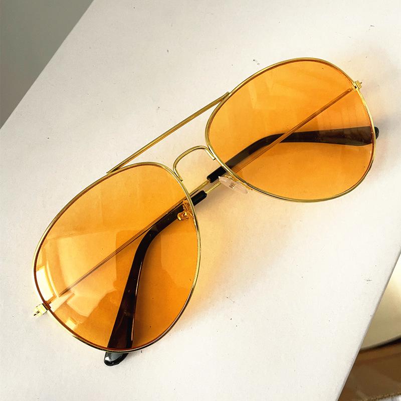 Vintage Aviator Unisex Sunglasses - Model 3025 Frog Eye