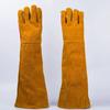 Lengthen 60cm Outdoor Welding Gloves Comfortable Long Sleeves Barbecue Gloves  Hand Tools
