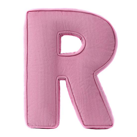 Pink Corduroy Letter Pillow A To Z English Alphabet Throw Pillow Decorative Capital Alphabet Shaped Hugging Cushion Sofa Bedroom Living Room Decor