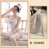 Sexy Nurse Uniform Seductive Belly Pocket Underwear Ancient Pajamas Sexy Hot Nightclub Student Suit