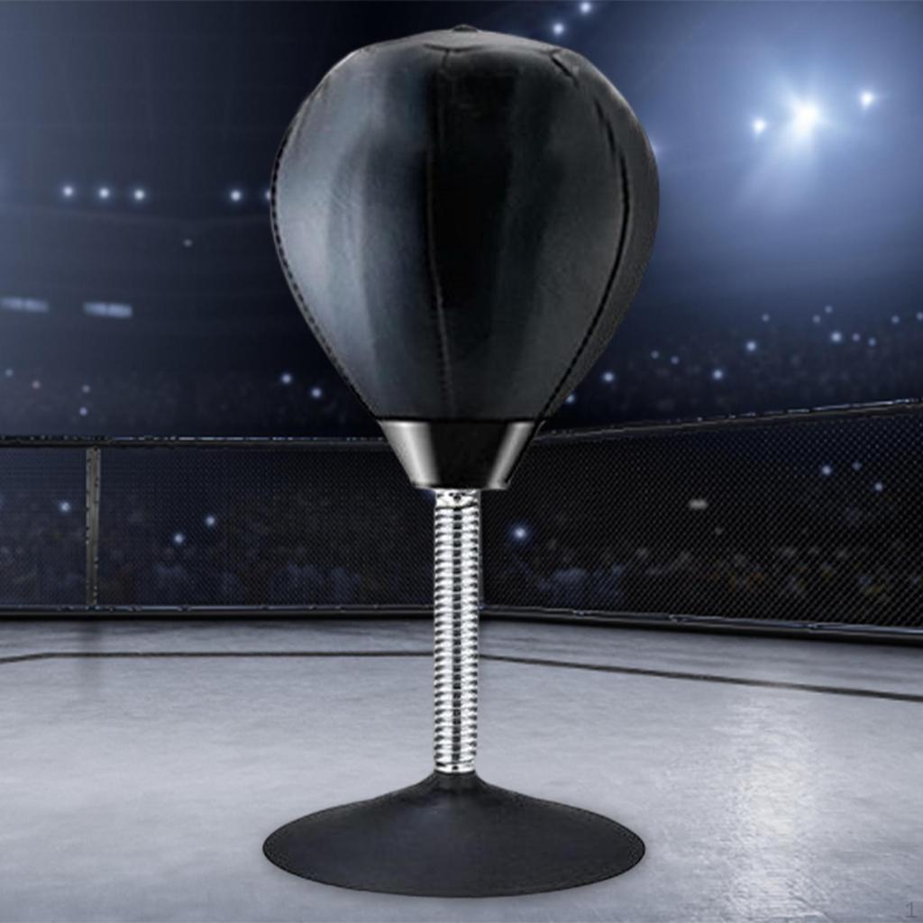 Infl Desktop Trining Hit Bll, Suction Cup Stress , Punch Bg, Boxing Bll Office Workout